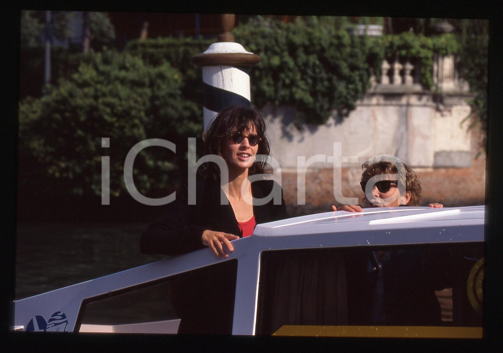 35mm vintage slide* 1990ca VENEZIA Anne PARILLAUD con Diane KURYS (2)