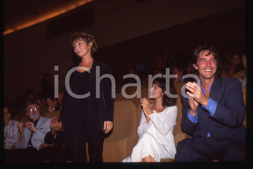 35mm vintage slide* 1990ca VENEZIA  Anne PARILLAUD con Diane KURYS (7)