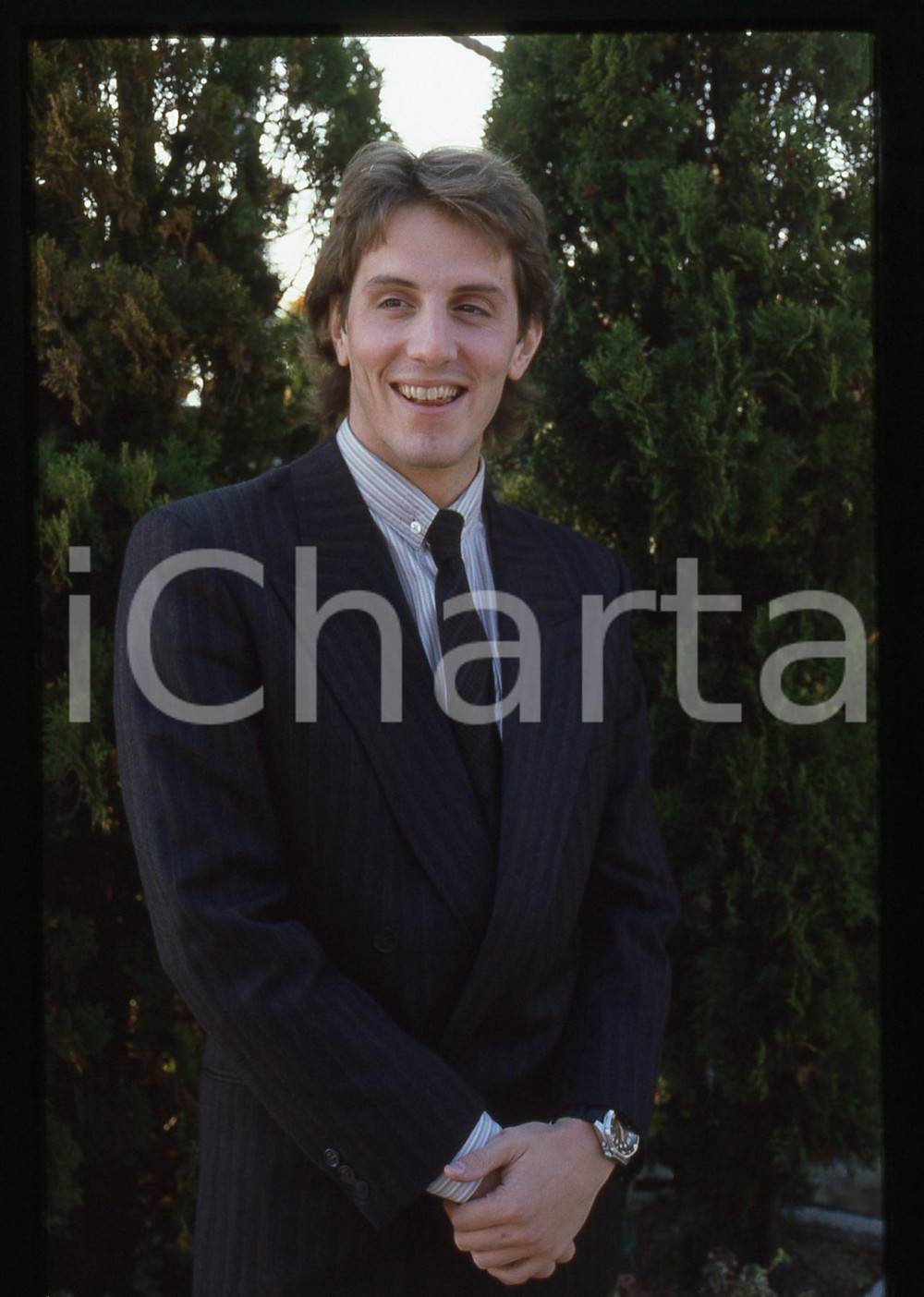 35mm vintage slide* 1985 MILANO - A CHORUS LINE - Charles MCGOWAN ritratto (2)