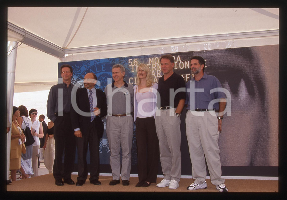 35mm vintage slide* 1999 VENEZIA - MOSTRA DEL CINEMA Laura DERN Chris COOPER (2)