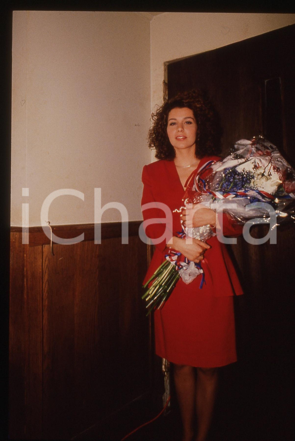 35mm vintage slide* 1985ca Natalya NEGODA - ritratto dell'attrice (3)