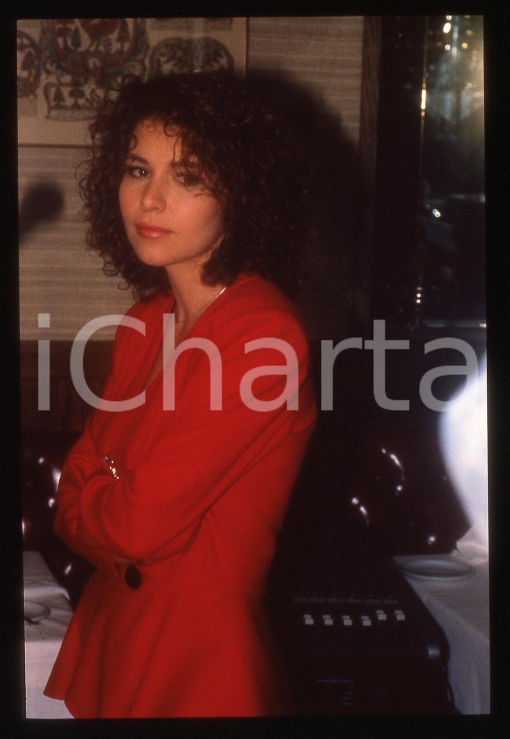 35mm vintage slide* 1985ca Natalya NEGODA - ritratto dell'attrice (4)