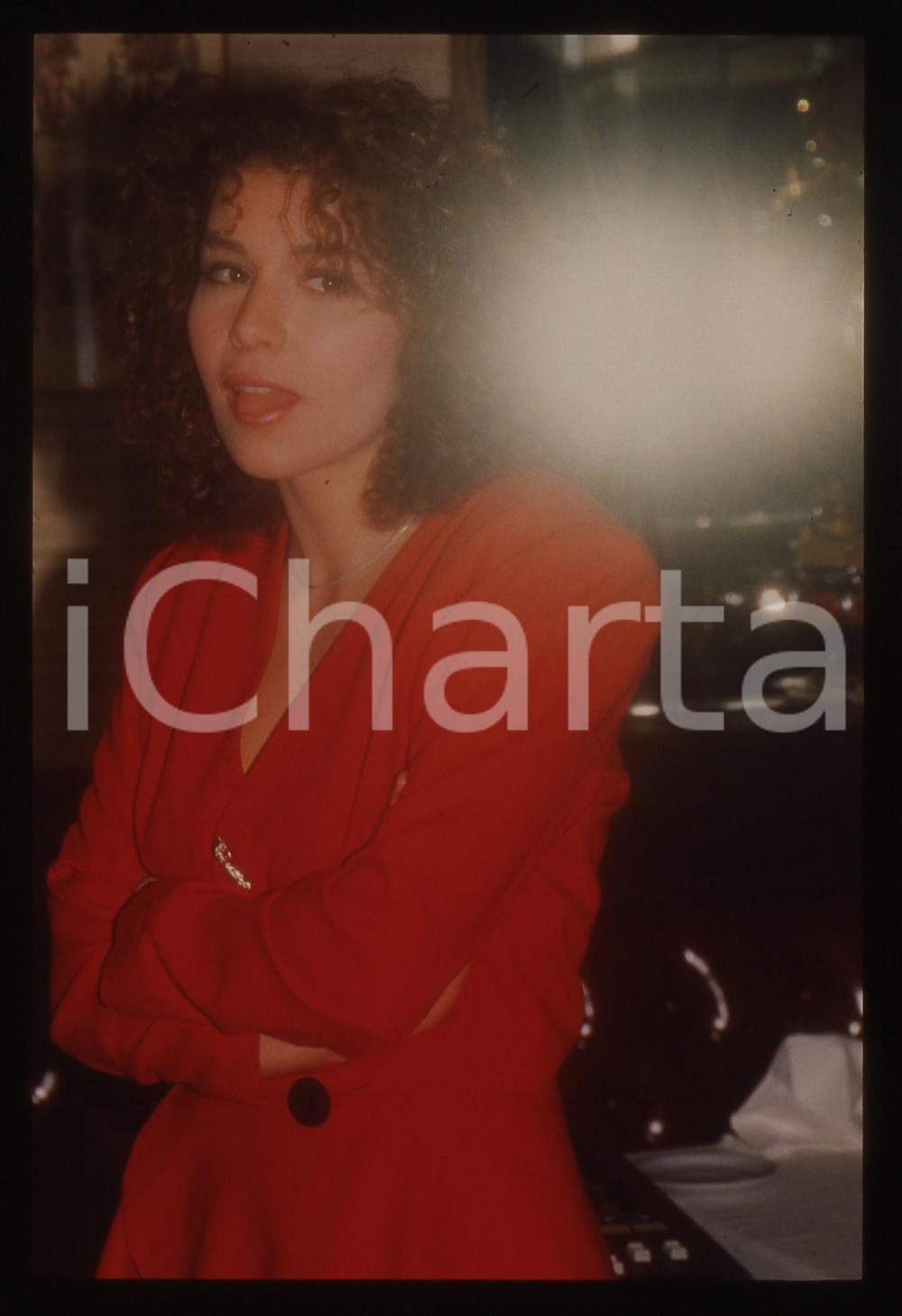 35mm vintage slide* 1985ca Natalya NEGODA - ritratto dell'attrice (8)