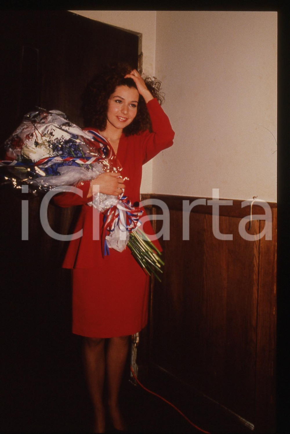35mm vintage slide* 1985ca Natalya NEGODA - ritratto dell'attrice (9)