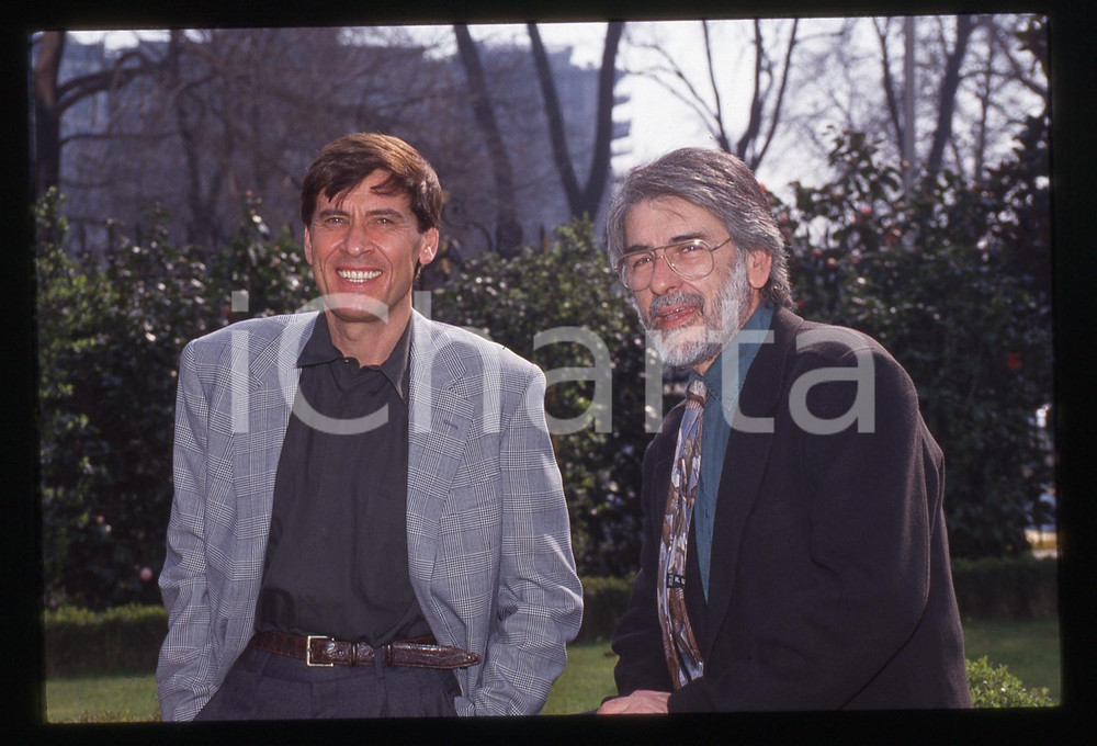 35mm vintage slide* 1985ca Gianni MORANDI - ritratto (4)
