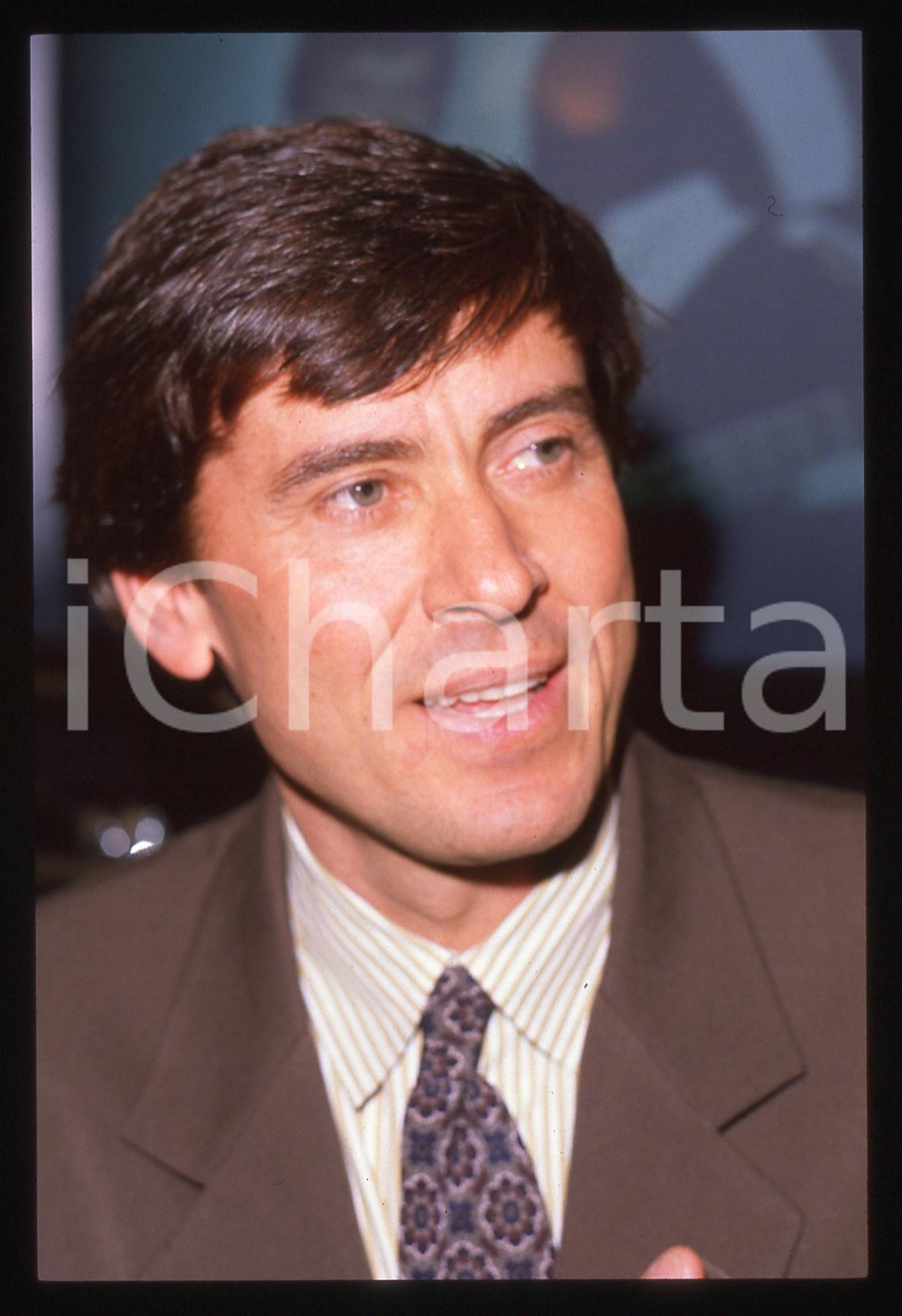 35mm vintage slide* 1985ca Gianni MORANDI - ritratto (11)