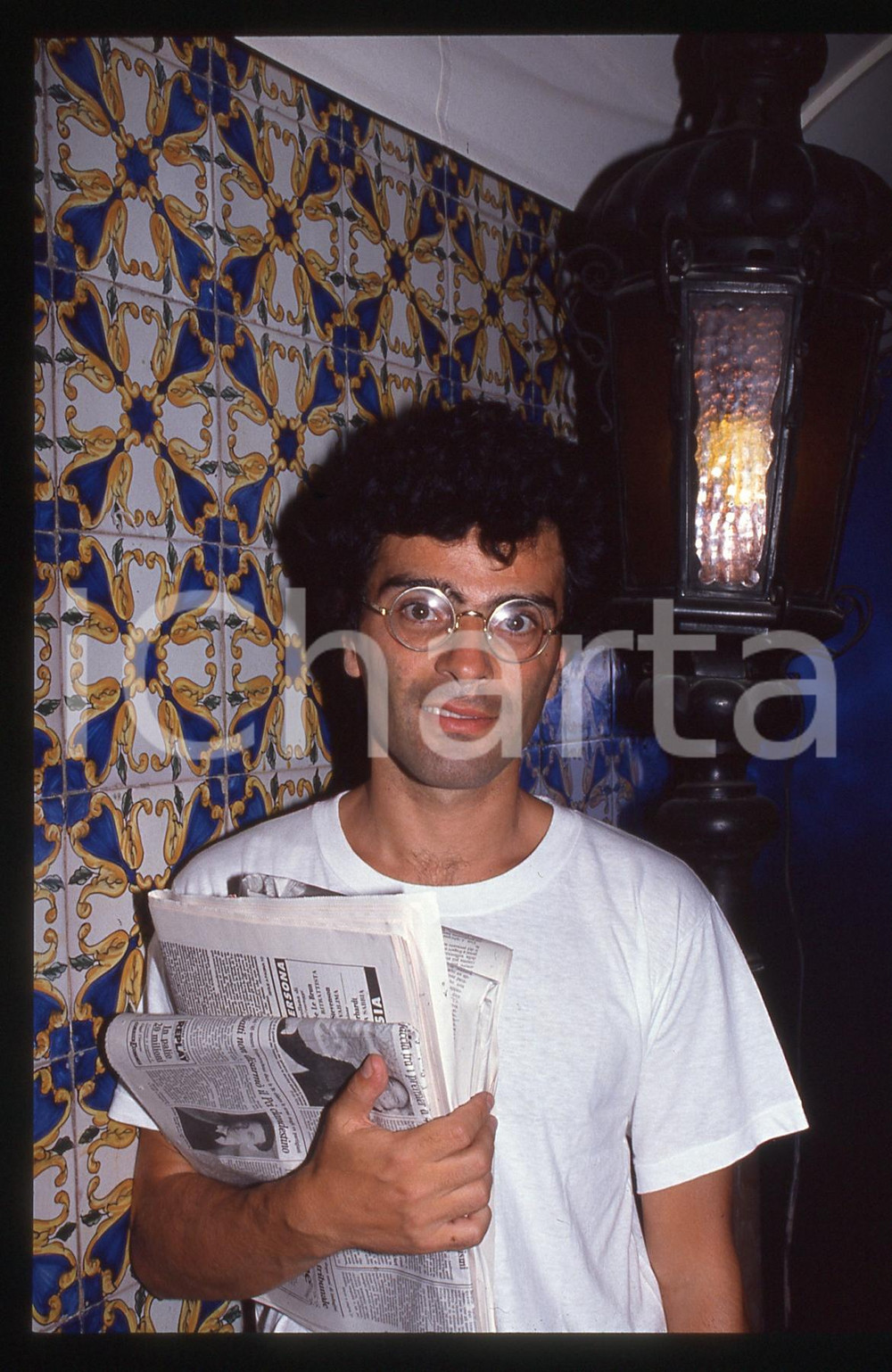 35mm vintage slide* 1990ca VENEZIA - Aurelio GRIMALDI - ritratto (6)