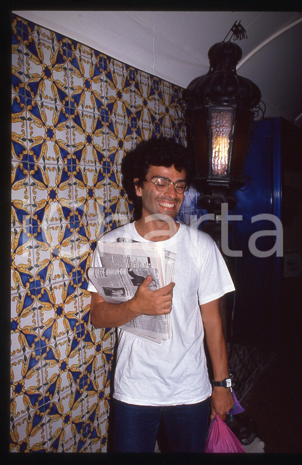35mm vintage slide* 1990ca VENEZIA - Aurelio GRIMALDI - ritratto (18)