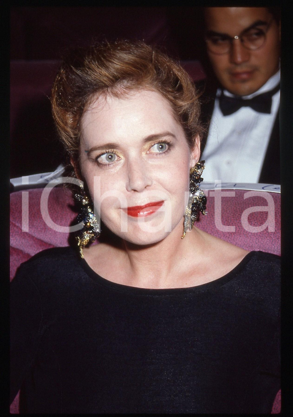 35mm vintage slide* 1989 CANNES FESTIVAL DEL CINEMA Sylvia KRISTEL (3)