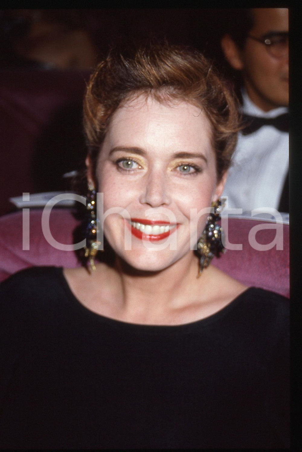 35mm vintage slide* 1989 CANNES FESTIVAL DEL CINEMA Sylvia KRISTEL (6)