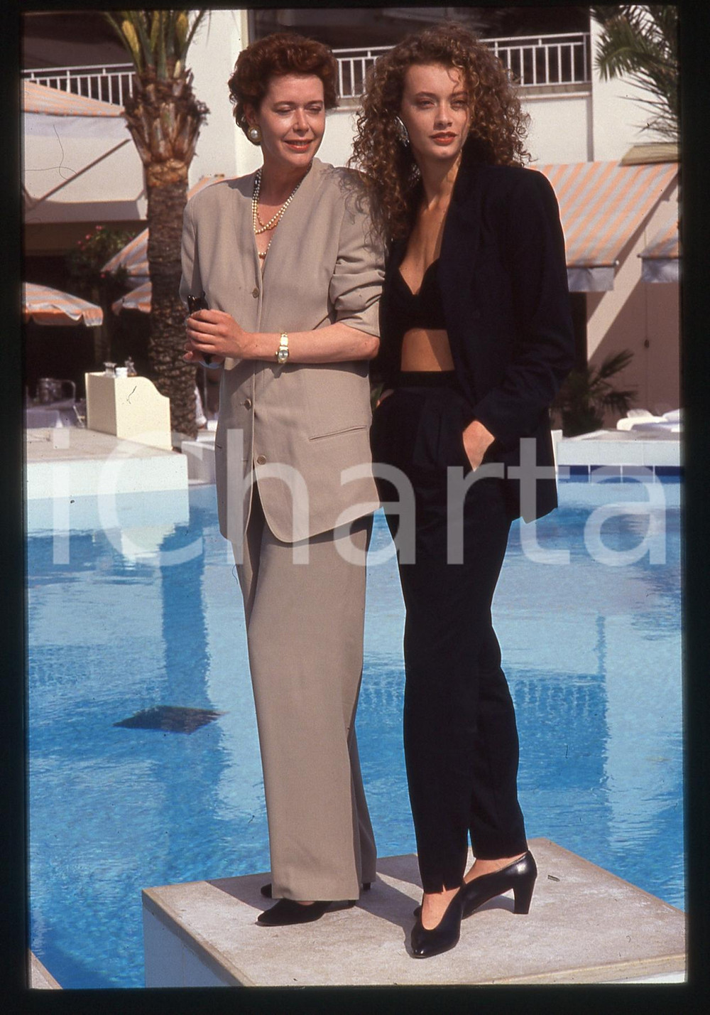 35mm vintage slide* 1993 CANNES FESTIVAL DEL CINEMA Sylvia KRISTEL (1)