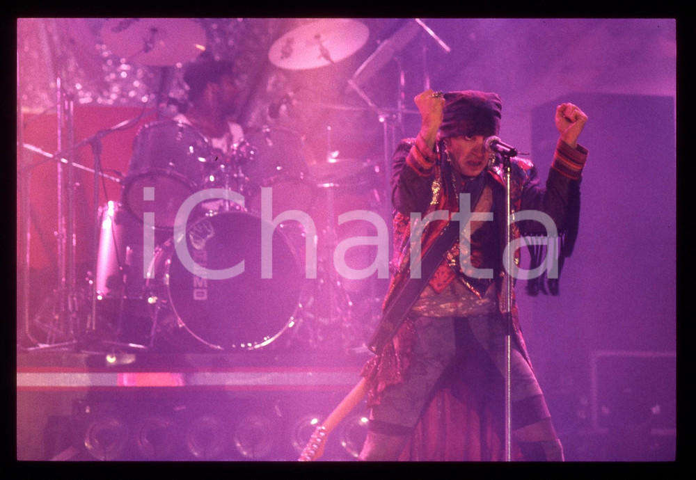 35mm vintage slide* 1987 MILANO PALATRUSSARDI (?) LITTLE STEVEN in concerto (17)