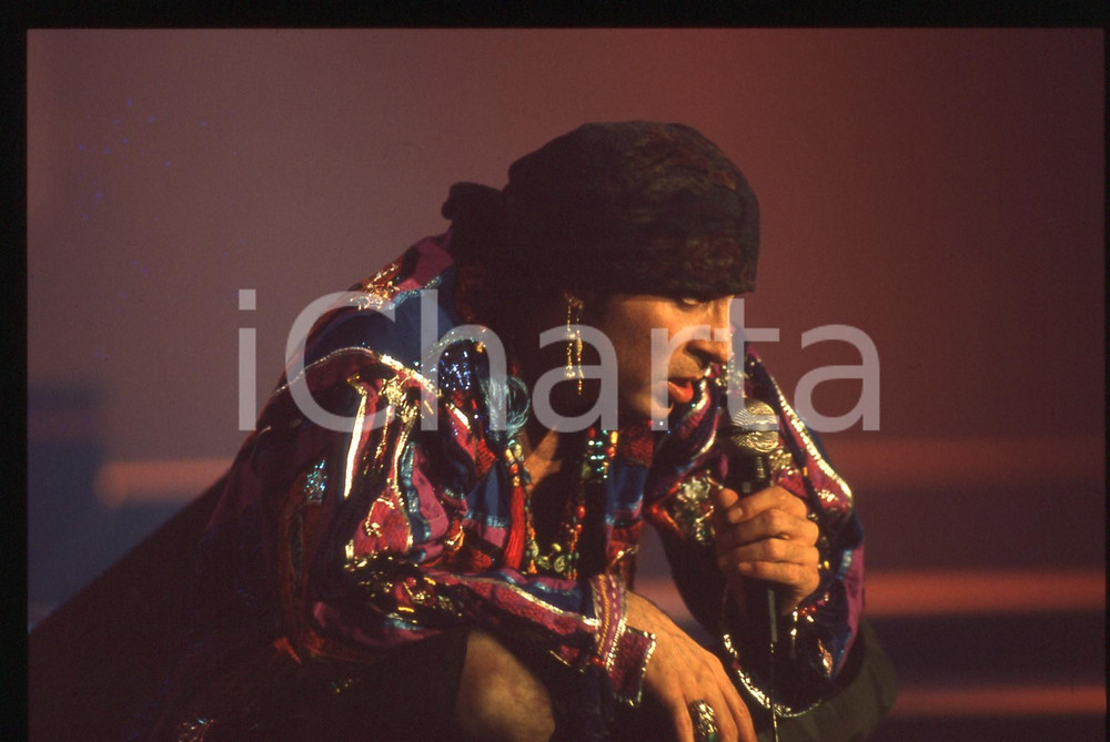 35mm vintage slide* 1987 MILANO PALATRUSSARDI (?) LITTLE STEVEN in concerto (23)