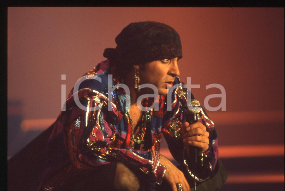 35mm vintage slide* 1987 MILANO PALATRUSSARDI (?) LITTLE STEVEN in concerto (24)