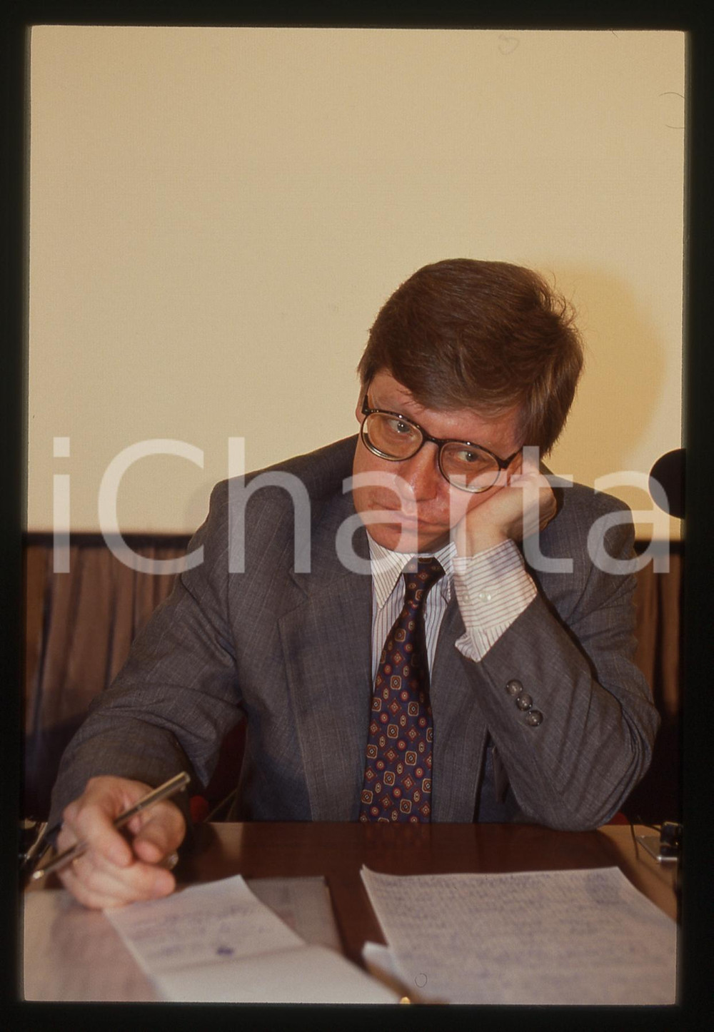 35mm vintage slide* 1992 MILANO CONVEGNO IMPRESA EUROPEA Leonid GRIGORJEV (3)