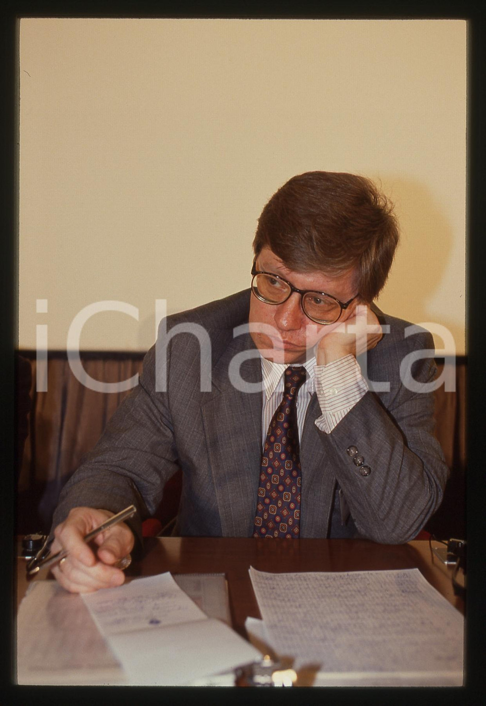 35mm vintage slide* 1992 MILANO CONVEGNO IMPRESA EUROPEA Leonid GRIGORJEV (4)