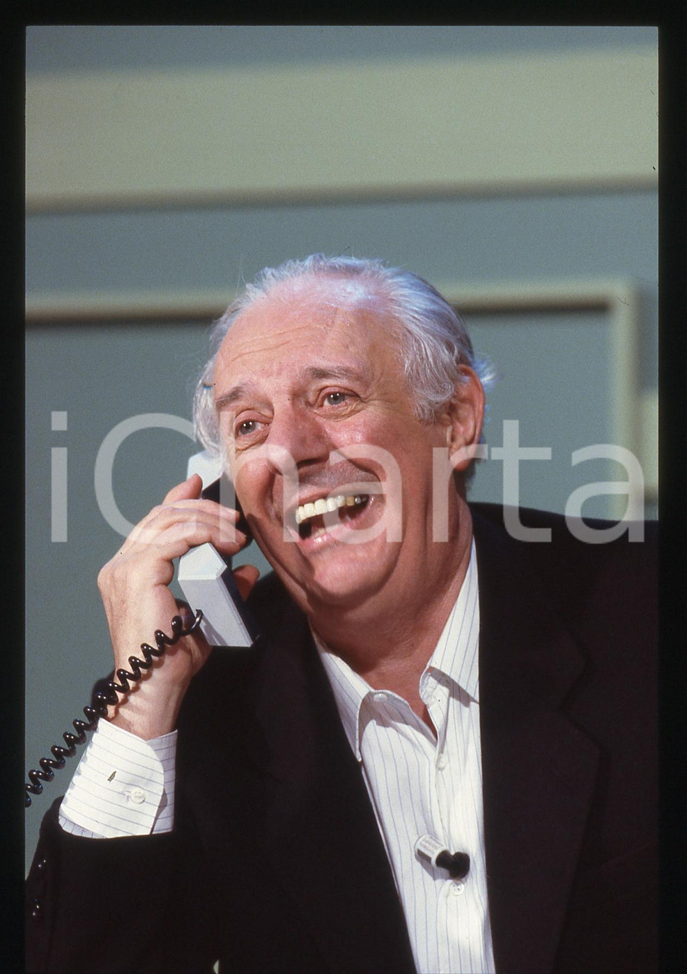 35mm vintage slide* 1990ca MILANO TEATRO Dario FO in scena (2)