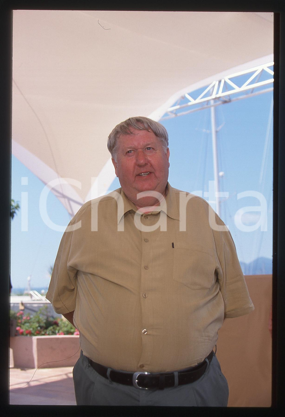 35mm vintage slide* 2000 CANNES FESTIVAL DEL CINEMA - Lars NORDH ritratto (4)
