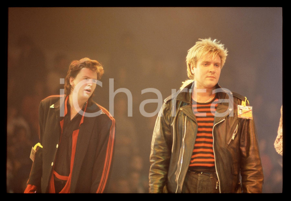 35mm vintage slide* 1987 SANREMO PALAROCK Simon LE BON John TALOR DURAN DURAN 