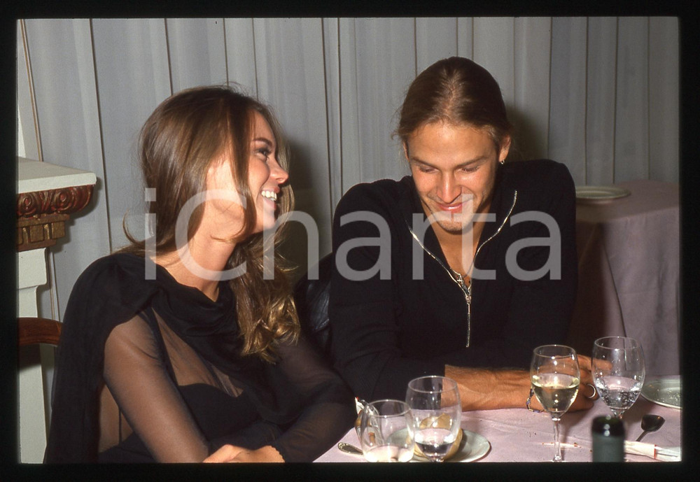 35mm vintage slide* 1993 SALSOMAGGIORE TERME David BOALS con Anna FALCHI (2)