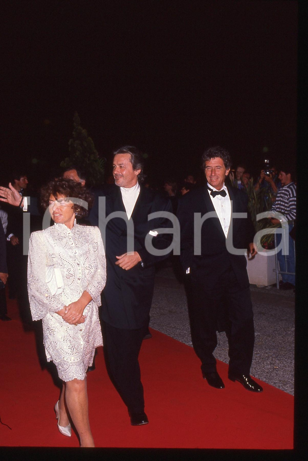 35mm vintage slide* 1990 CANNES FESTIVAL DEL CINEMA Alain DELON Ritratto (6)