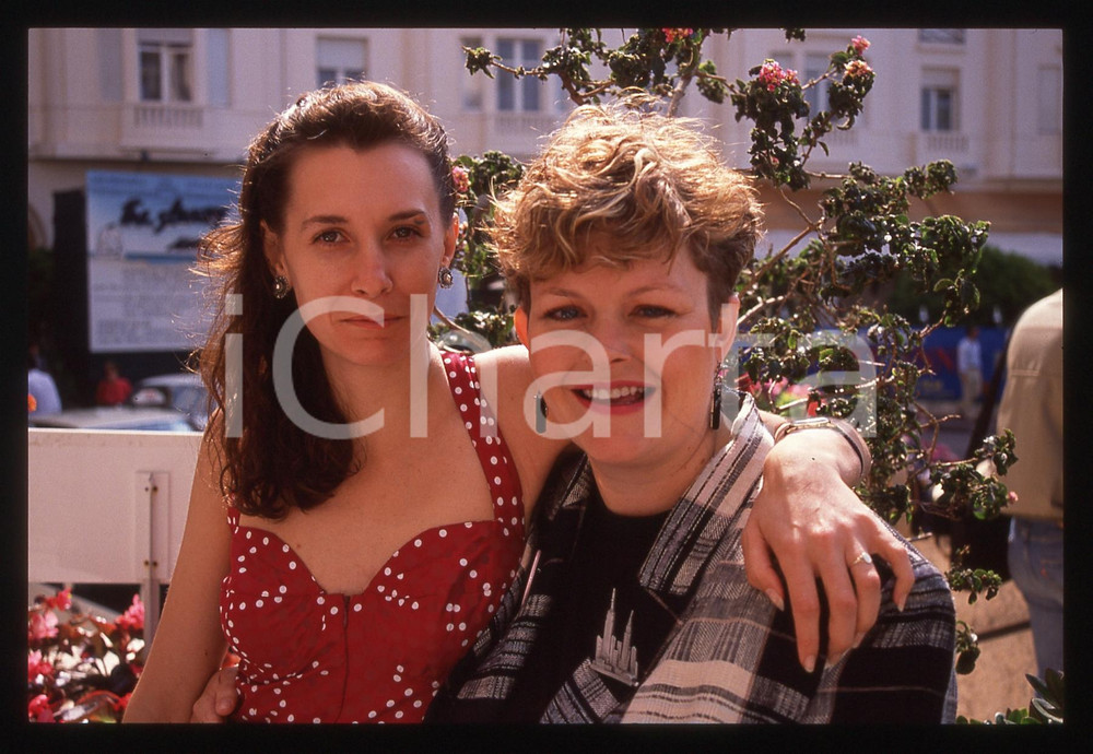 35mm vintage slide* 1989 CANNES Genevieve LEMON con Karen COLSTON (6)
