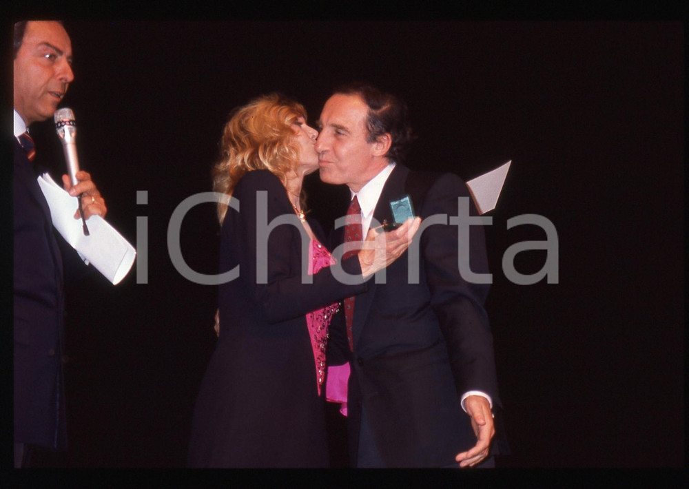 35mm vintage slide* 1991 MILANO Kim NOVAK Paolo PILLITTERI Daniele PIOMBI (3)