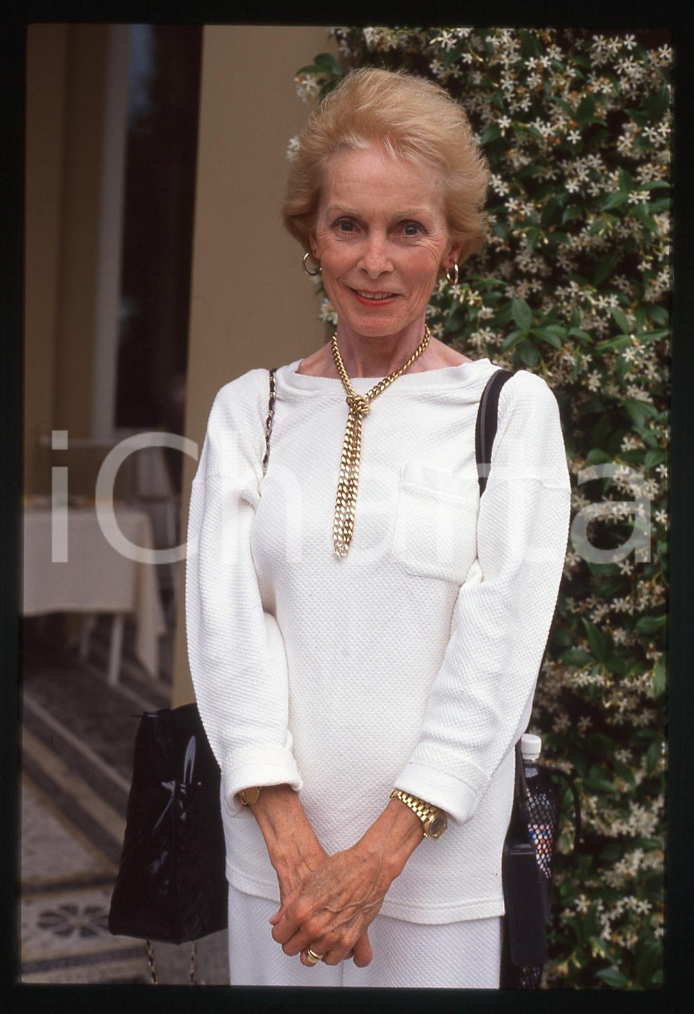 35mm vintage slide* 1992 CERNOBBIO VILLA D'ESTE Janet LEIGH - Ritratto (8)
