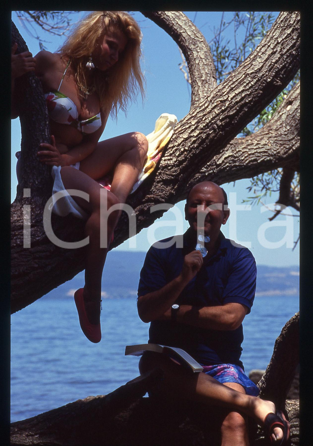 35mm vintage slide* 1990ca MUSICA Lino PATRUNO ritratto (2)