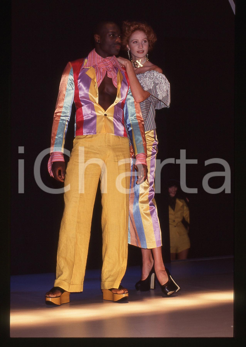 35mm vintage slide* 1993 LONDON Festival of Fashion Vivienne WESTWOOD (3)