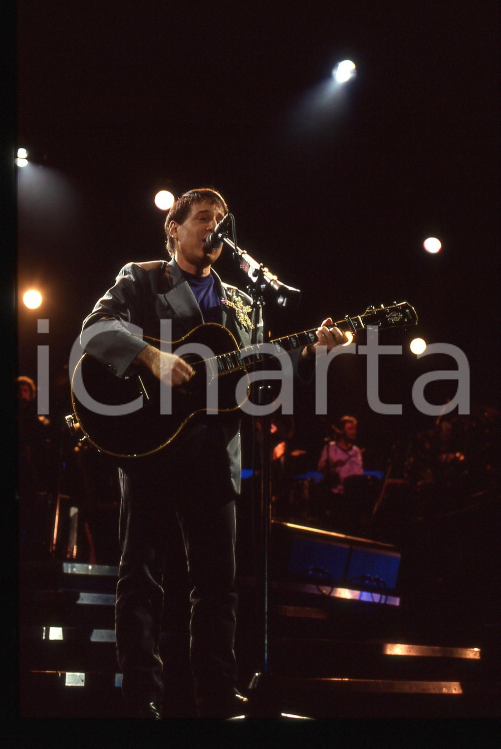 35mm vintage slide* 1991 FIRENZE Paul SIMON concerto in Piazza Santa Croce (36)