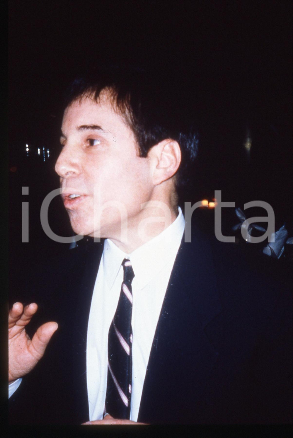 35mm vintage slide* 1990ca MUSICA Paul SIMON Ritratto