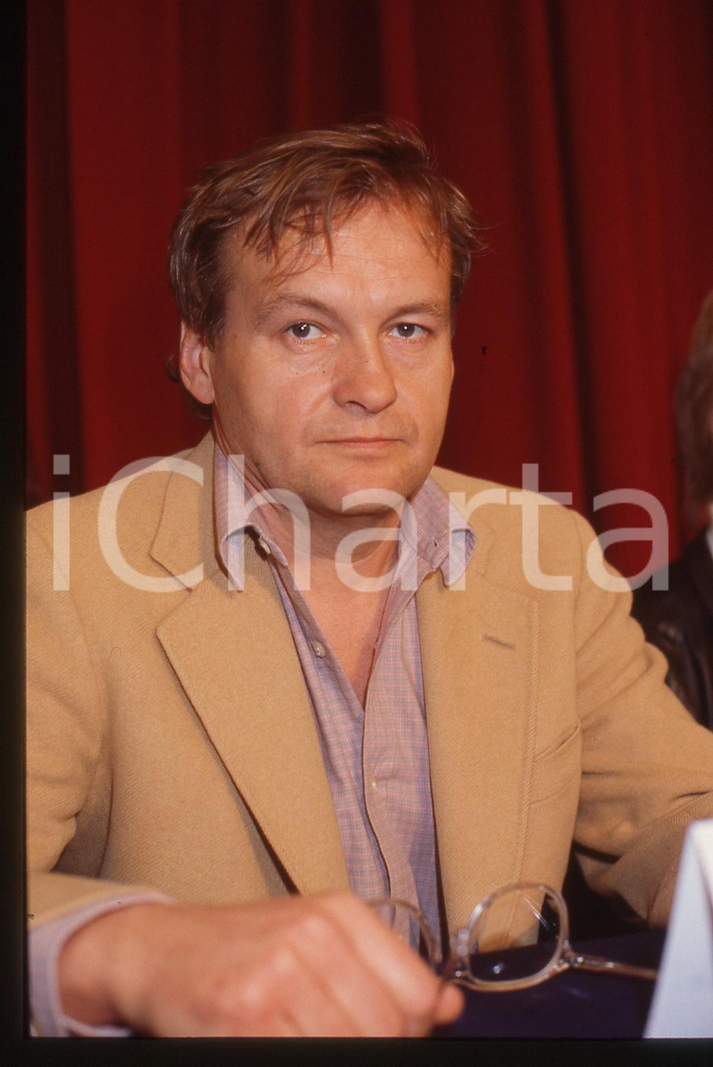 35mm vintage slide* 1985 VENEZIA Jerzy SKOLIMOWSKI alla Biennale del Cinema (34)
