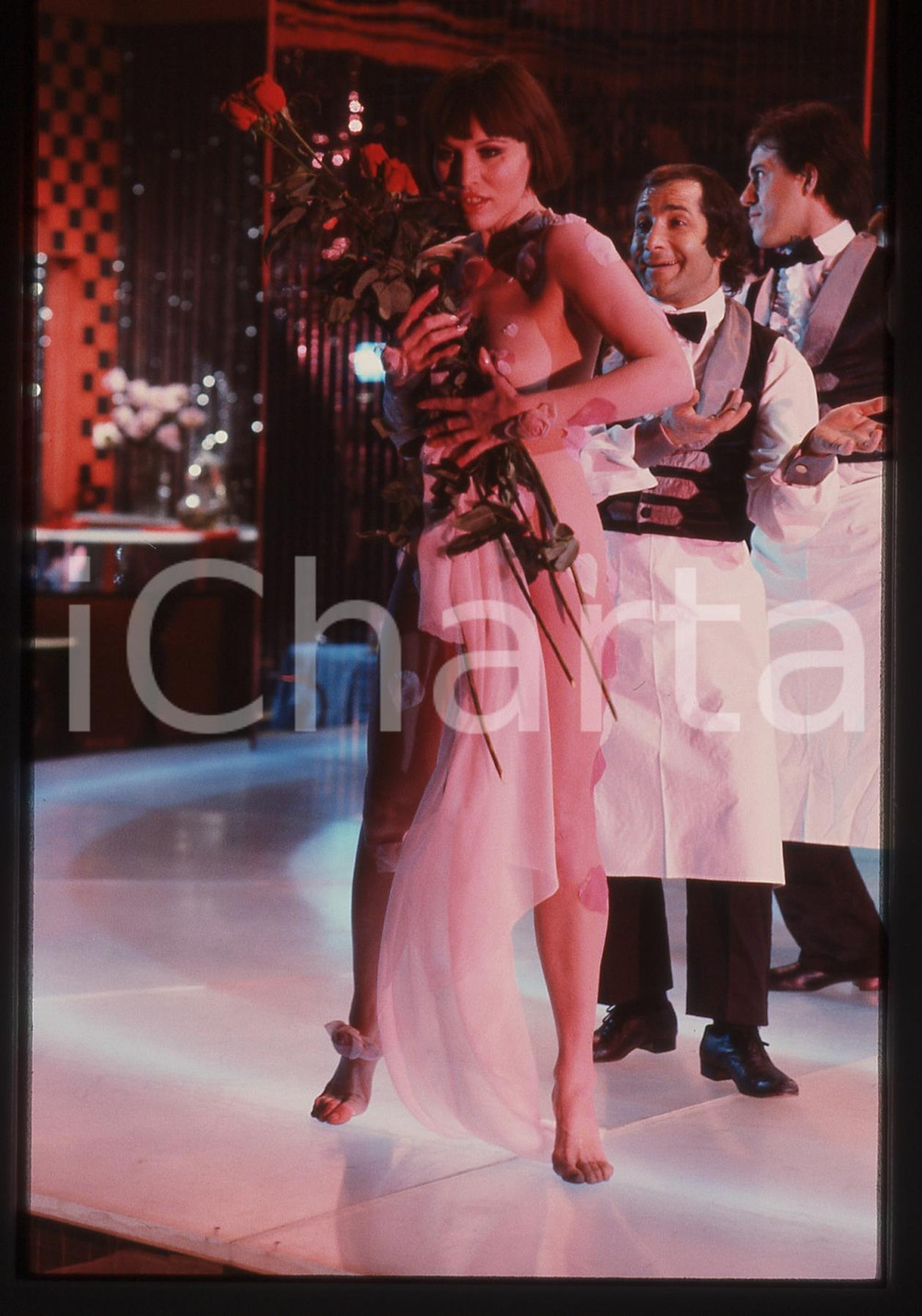 35mm vintage slide* 1985ca CAPPELLO SULLE VENTITRÉ Rosa FUMETTO Paolo MOSCA 117