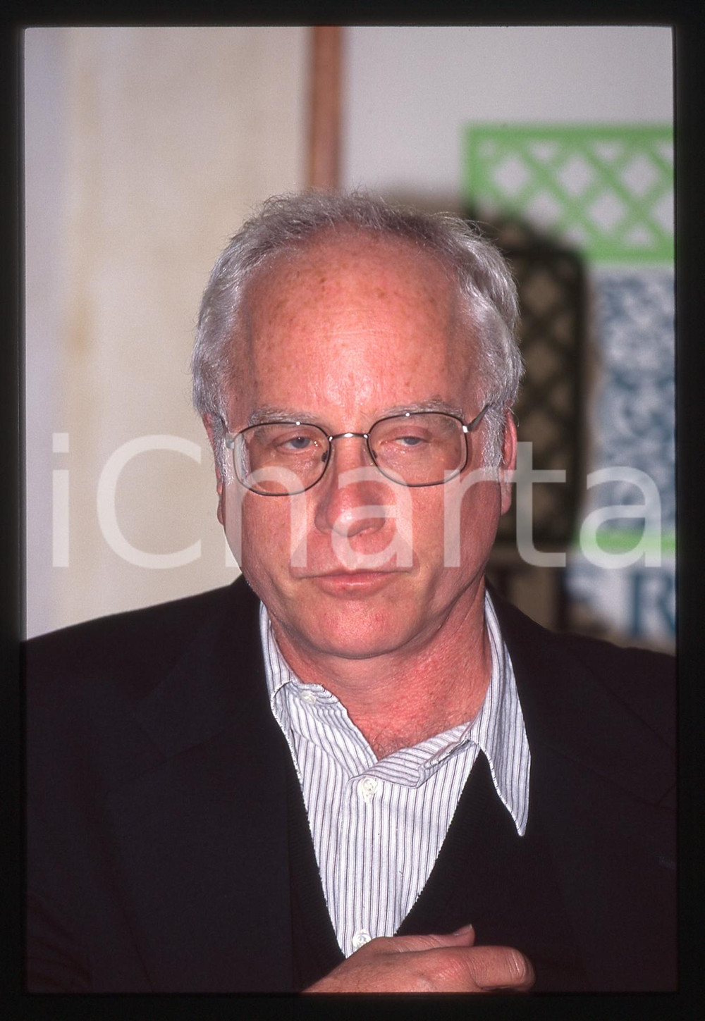 35mm vintage slide* 1990ca MILANO Richard DREYFUSS - TERRAZZA MARTINI (3)