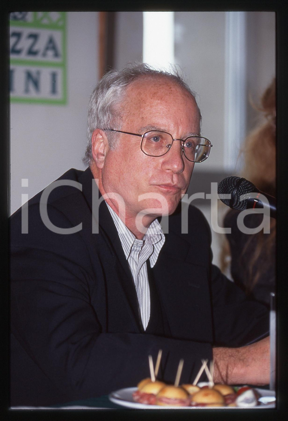 35mm vintage slide* 1990ca MILANO Richard DREYFUSS - TERRAZZA MARTINI (6)
