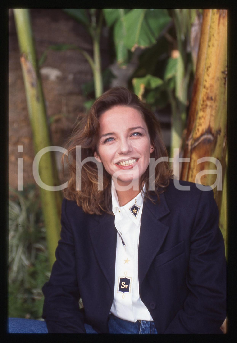 35mm vintage slide* 1995 SANREMO Margherita GRACZYK Ritratto dell'artista