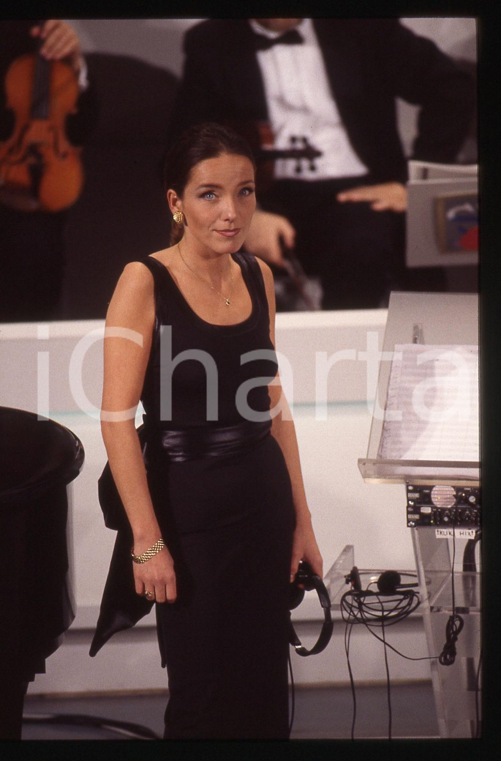 35mm vintage slide* 1995 FESTIVAL DI SANREMO Margherita GRACZYK Ritratto (3)