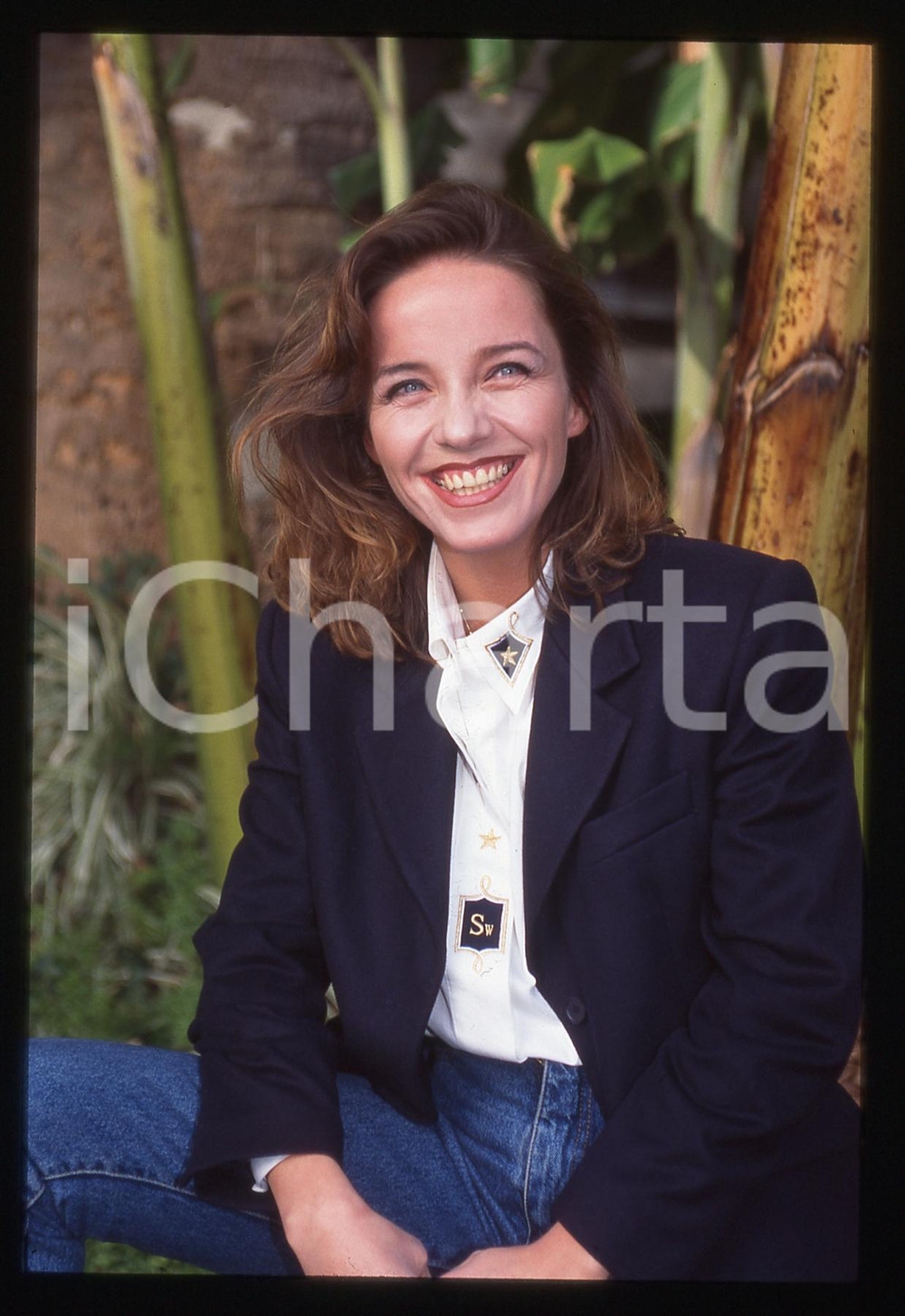 35mm vintage slide* 1995 SANREMO Margherita GRACZYK Ritratto dell'artista (19)