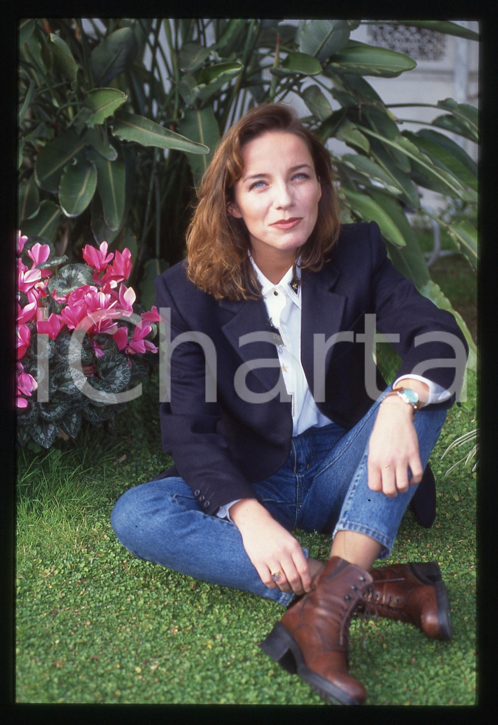 35mm vintage slide* 1995 SANREMO Margherita GRACZYK Ritratto dell'artista (23)