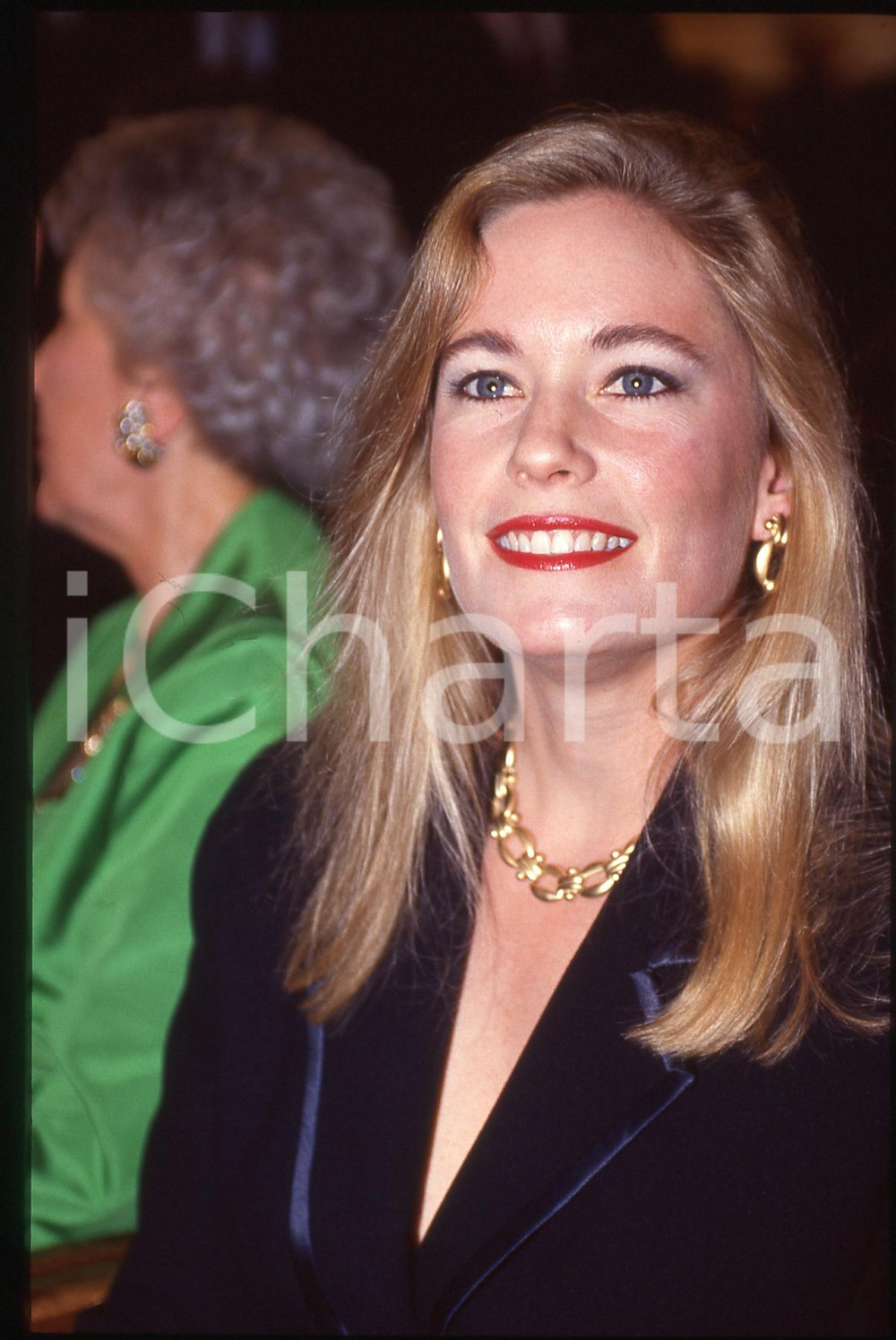 35mm vintage slide* 1990 ITALIA COSTUME Joanna JOHNSON attrice di BEAUTIFUL (9)
