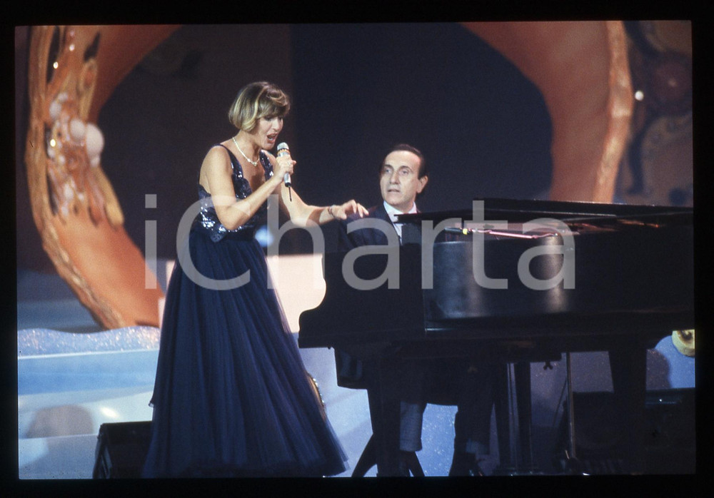 35mm vintage slide* 1989 RIVA DEL GARDA VELA D'ORO Loretta GOGGI  Pippo BAUDO 6
