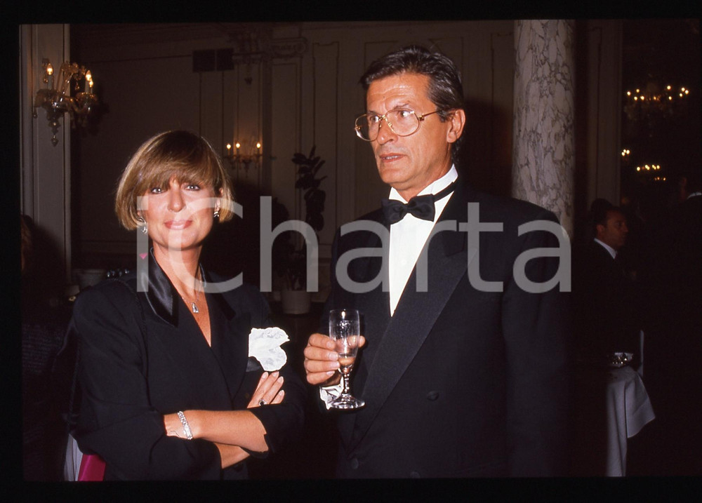 35mm vintage slide* 1995ca SPETTACOLO Loretta GOGGI con Gianni BREZZA (6)