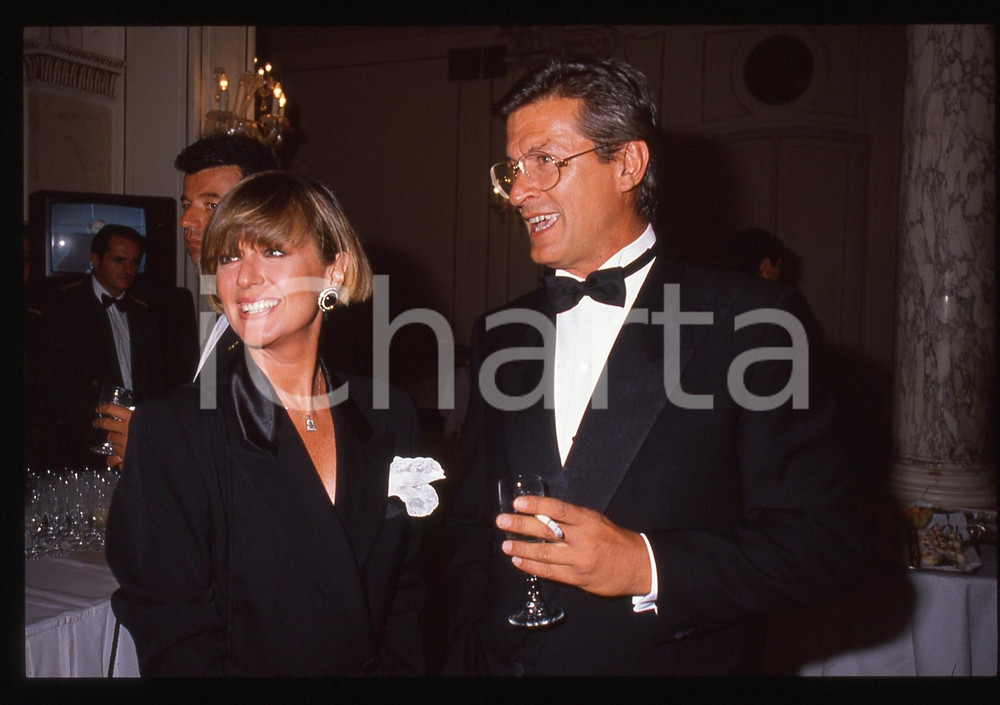 35mm vintage slide* 1995ca SPETTACOLO Loretta GOGGI con Gianni BREZZA (8)