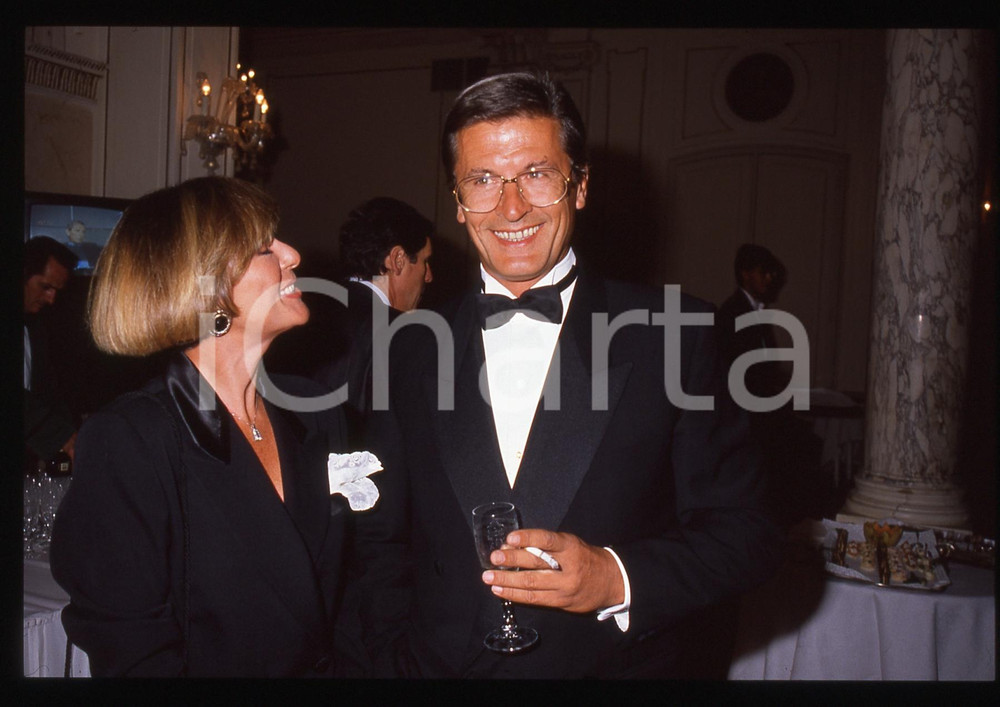 35mm vintage slide* 1995ca SPETTACOLO Loretta GOGGI con Gianni BREZZA (9)