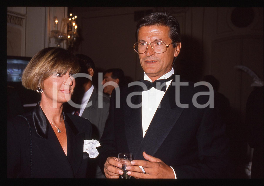 35mm vintage slide* 1995ca SPETTACOLO Loretta GOGGI con Gianni BREZZA (12)