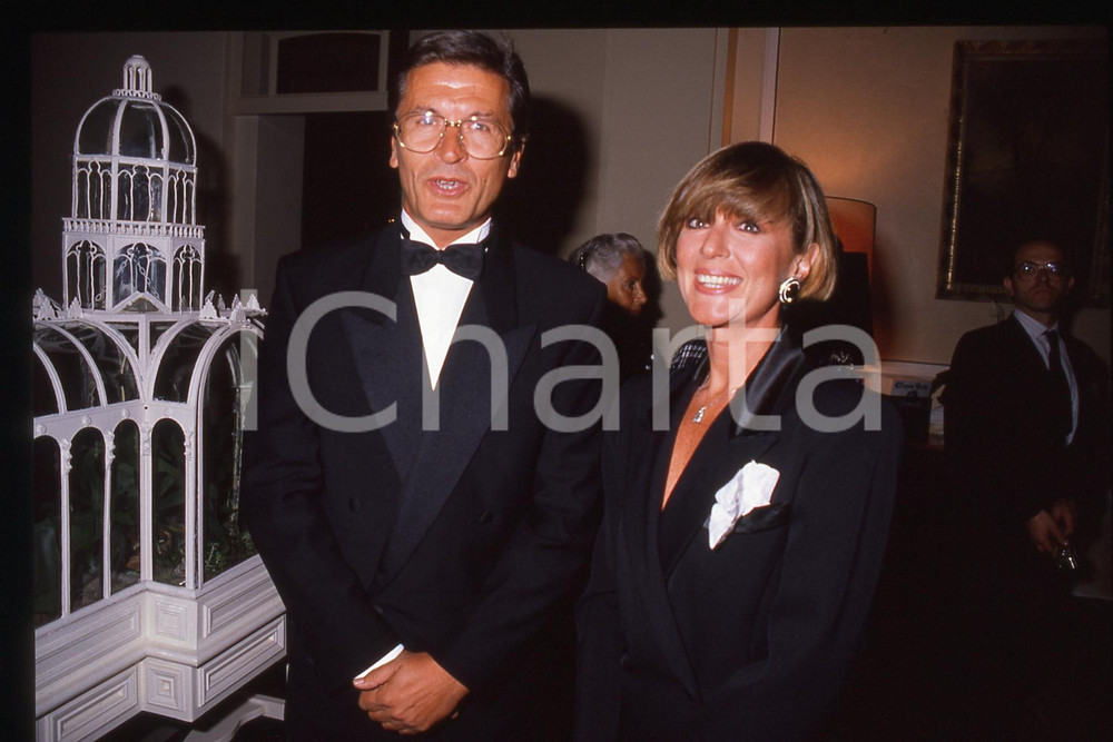 35mm vintage slide* 1995ca SPETTACOLO Loretta GOGGI con Gianni BREZZA (13)