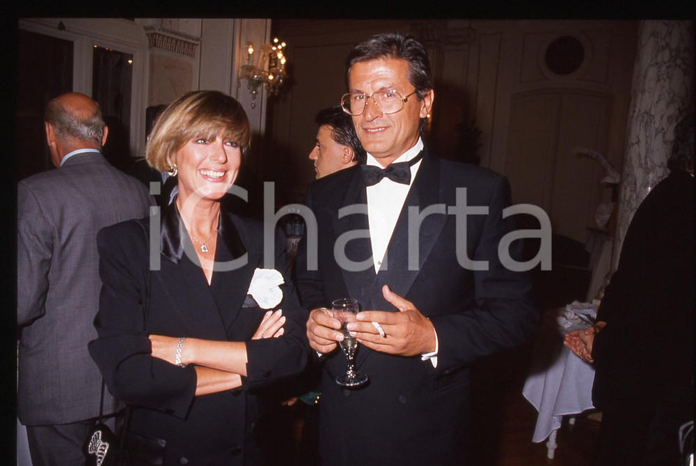 35mm vintage slide* 1995ca SPETTACOLO Loretta GOGGI con Gianni BREZZA (14)