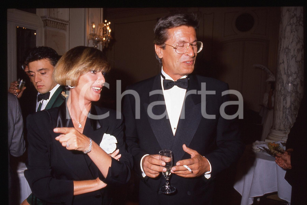 35mm vintage slide* 1995ca SPETTACOLO Loretta GOGGI con Gianni BREZZA (17)