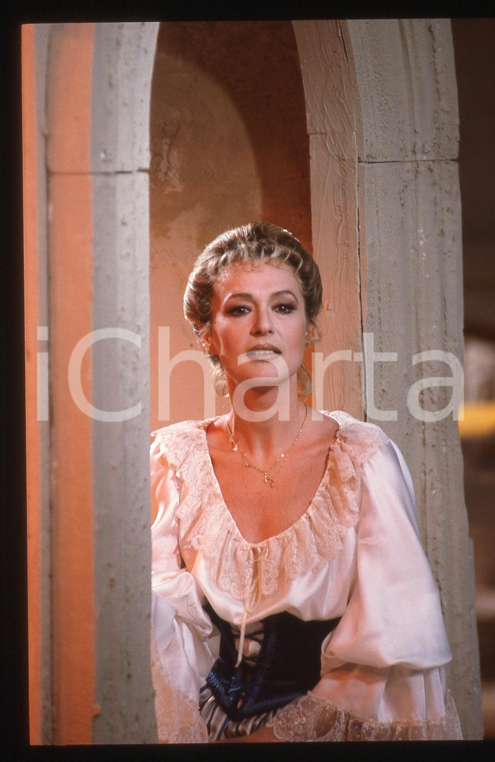 35mm vintage slide* 1985ca SPETTACOLO Loretta GOGGI Ritratto dell'artista (73)